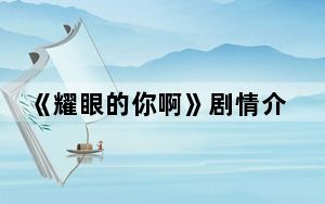 《耀眼的你啊》剧情介绍 背后真相令人震惊