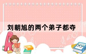 刘朝旭的两个弟子都夺金了 背后真相实在令人震惊