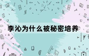 李沁为什么被秘密培养9年? 这到底是怎么回事？