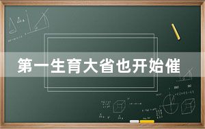 第一生育大省也开始催生了 背后真相实在让人惊愕