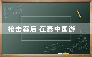 枪击案后 在泰中国游客计划提前回国 这到底是怎么回事？