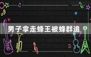 男子拿走蜂王被蜂群追一路 背后真相实在让人惊愕