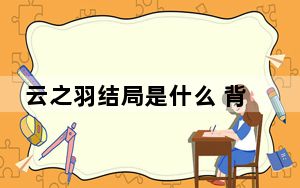 云之羽结局是什么 背后真相实在让人惊愕
