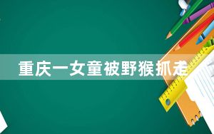 重庆一女童被野猴抓走?假的 背后的真相让人始料未及