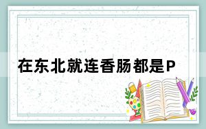在东北就连香肠都是Plus版的 实在太霸气了 这到底是怎么回事？