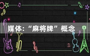 媒体:“麻将牌”概念股属于过度投机 背后真相让人感到惊讶