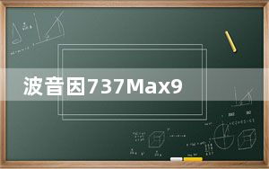 波音因737Max9停飞向阿拉斯加航空支付1.6亿美元赔偿金