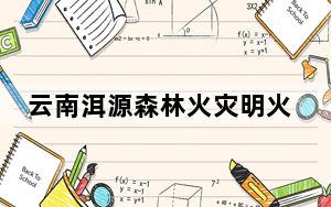 云南洱源森林火灾明火已扑灭 无人员伤亡