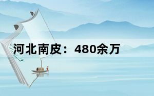 河北南皮：480余万株景观植物扮靓大运河