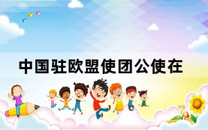 中国驻欧盟使团公使在欧媒发文：中国经济高质量发展与世界共享更多机遇