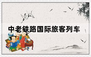 中老铁路国际旅客列车开行一周年 累计发送旅客70万人次