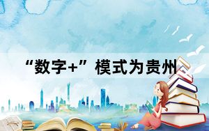 “数字+”模式为贵州七星关区乡村振兴添智赋能