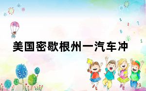 美国密歇根州一汽车冲入生日派对 已致2人死多人伤
