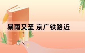 暴雨又至 京广铁路近三日计划停运部分普速列车