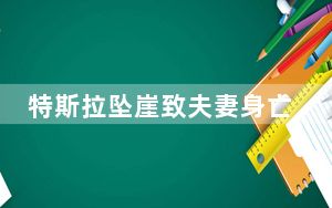 特斯拉坠崖致夫妻身亡 三大疑点待解