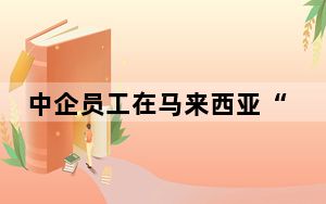 中企员工在马来西亚“点亮山区”传递温暖与希望