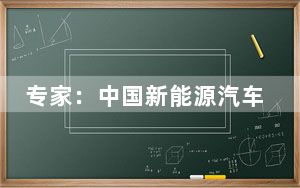 专家：中国新能源汽车有超1.5亿辆增量空间