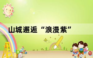 山城邂逅“浪漫紫” 重庆街头近600株蓝花楹绽放