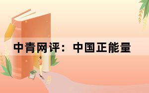 中青网评：中国正能量，让奋斗者的模样清晰起来