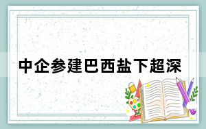 中企参建巴西盐下超深水油田梅罗三期项目顺利投产