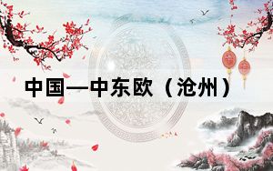 中国—中东欧（沧州）中小企业合作区：搭建与中东欧合作新通道