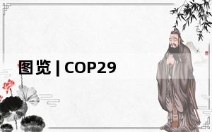 图览 | COP29开幕：中国携手各国续写绿色发展故事