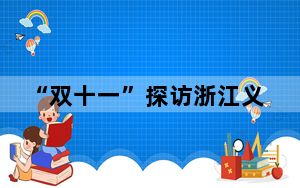 “双十一”探访浙江义乌保税物流中心