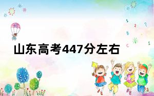 山东高考447分左右录取的公办本科大学名单！（附带2022-2024年447录取大学名单）
