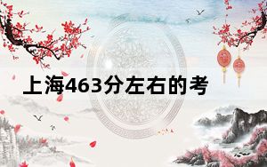 上海463分左右的考生可以报考哪些大学？（附带近三年463分大学录取名单）