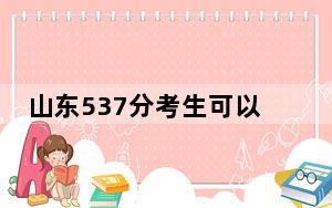 山东537分考生可以报考哪些本科大学？（附带2022-2024年537录取名单）
