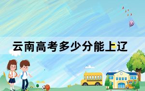 云南高考多少分能上辽宁对外经贸学院？附2022-2024年最低录取分数线