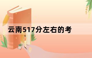 云南517分左右的考生可以报考哪些大学？ 2024年一共30所大学录取