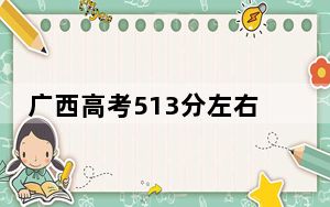 广西高考513分左右报考的的大学有哪些？（附近三年513分大学录取名单）