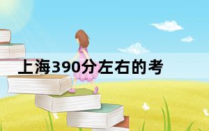 上海390分左右的考生可以报考哪些公办本科大学？ 2024年高考有0所最低分在390左右的大学
