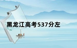 黑龙江高考537分左右报考的的大学有哪些？（附带2022-2024年537左右高校名单）