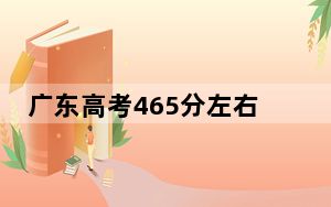 广东高考465分左右报考的的大学有哪些？ 2025年高考可以填报38所大学