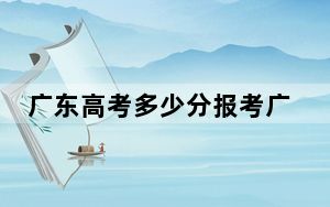 广东高考多少分报考广西城市职业大学？附2022-2024年最低录取分数线