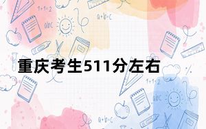 重庆考生511分左右能考上什么好的大学？ 2025年高考可以填报53所大学