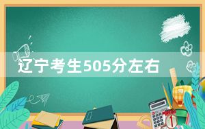 辽宁考生505分左右可以报考那些大学？ 2024年有26所录取最低分505的大学