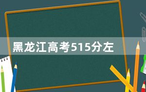 黑龙江高考515分左右的可以报考的本科大学名单！（供2025届高三考生参考）