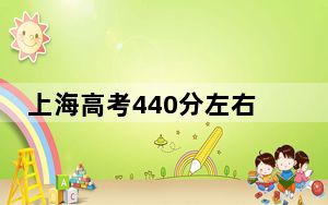 上海高考440分左右的可以报考的本科大学名单！（附带2022-2024年440录取名单）