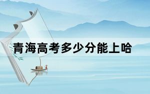 青海高考多少分能上哈尔滨职业技术大学？2024年文科录取分297分 理科录取分266分