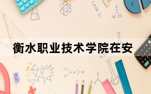 衡水职业技术学院在安徽招生计划和录取分数线是多少？2025安徽考生参考