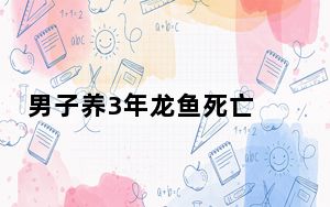 男子养3年龙鱼死亡 这到底是怎么回事？