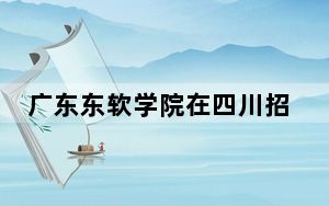 广东东软学院在四川招生计划和录取分数线是多少？2025四川考生参考