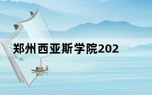 郑州西亚斯学院2024年在宁夏录取最低分数线和学费是多少？