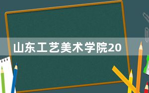 山东工艺美术学院2024年录取最低分数线公布：浙江考生2025年参考