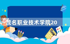 茂名职业技术学院2024年在重庆录取最低分数线和学费是多少？