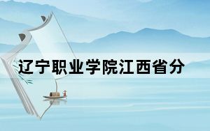辽宁职业学院江西省分数线是多少？2025年江西考生参考