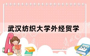武汉纺织大学外经贸学院2024年全国各省录取最低分数线和位次汇总